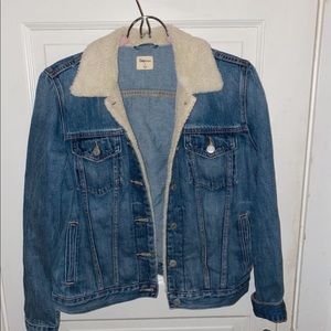 Denim Sherpa Jacket